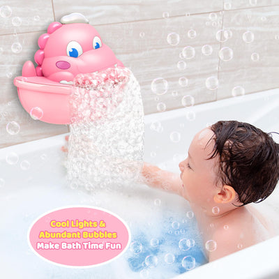 Bathtub toy Foam machine Bathtub Luminous dinosaur bath toy