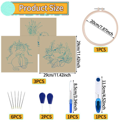 Embroidery Kit Embroidery Kit For Beginners DIY Cross Stitch