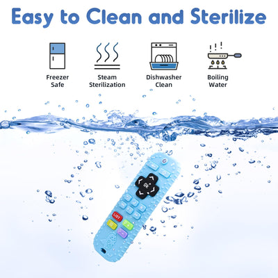 Anneaux de dentition, aide à la dentition télécommandée pour les bébés et les jeunes enfants