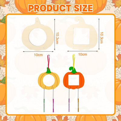 Pumpkin Photo Frames Wind Chime Craft Kit Autumn Crafts Kids