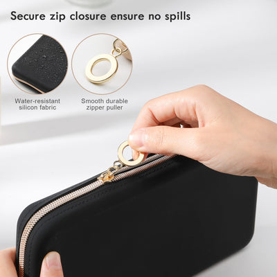 Organisateur de pinceaux de maquillage pour le voyage