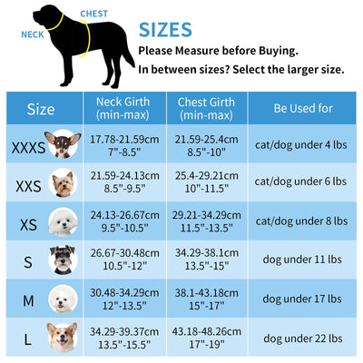 Vest for all weather, reflective pet tableware