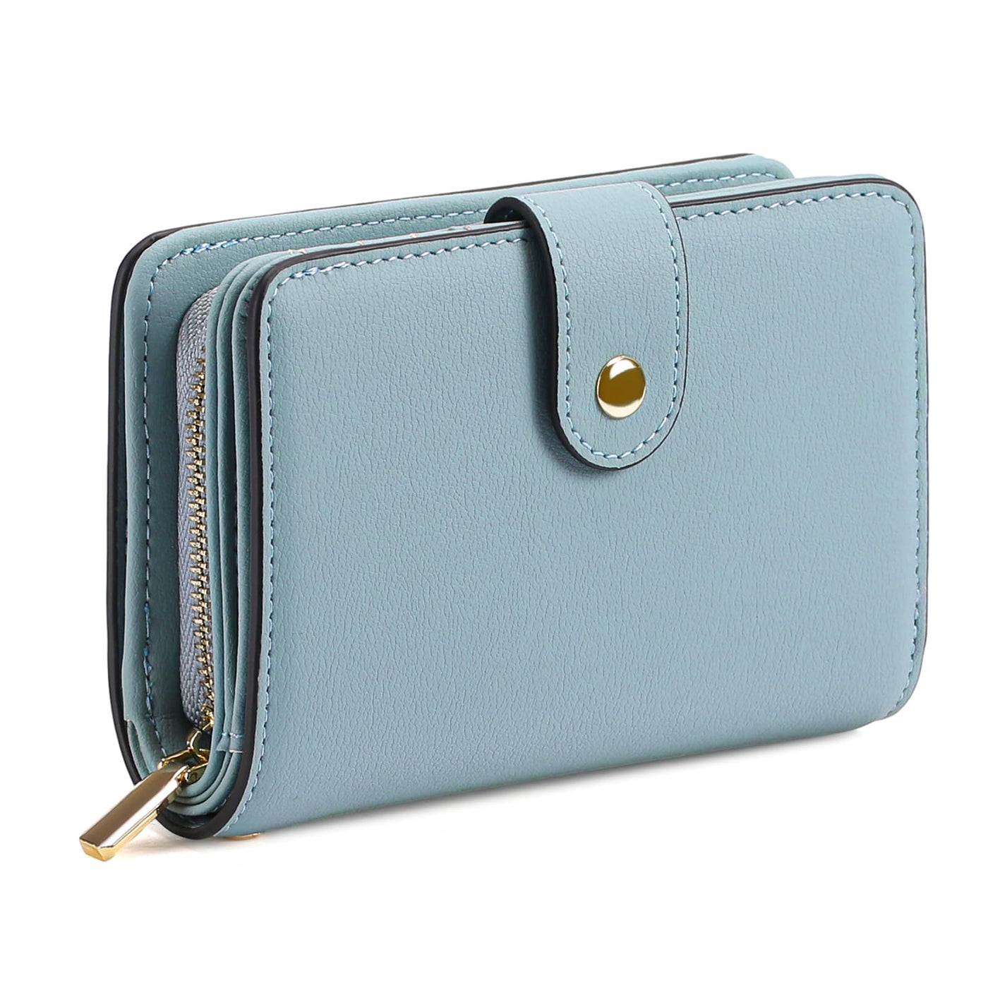 Wallet Zipper with Coin Pocket & RFID Protection