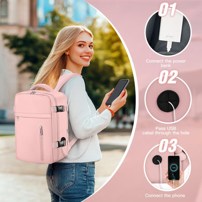 Hand Luggage Airplane Travel Backpack, Hand Luggage Backpack