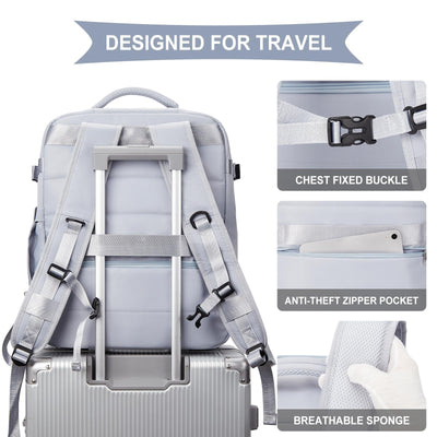 Sac à dos de voyage pour bagage à main d'avion sac à dos pour bagage à main d'avion ordinateur portable étanche