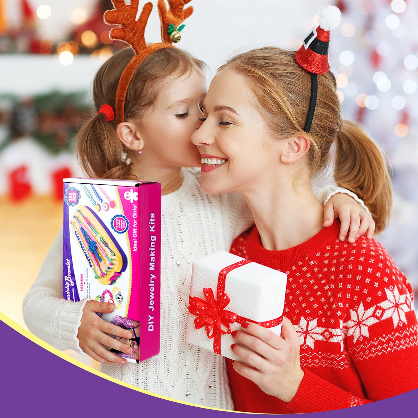 Faites Vos Propres Bracelets D'Amitié, Bracelets De 292 Pièces, Cadeaux Pour Filles, 6 Ans Et Plus, Artisanat De Bijoux à Faire Soi-Même