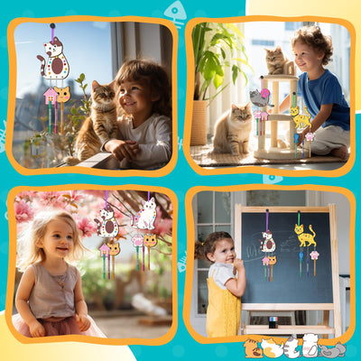 Wind chime craft set for children