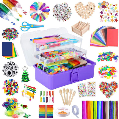 Craft kit children,  DIY craft kit children, craft supplies scrapbooking, craft supplies for children craft kit