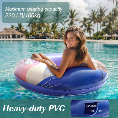 Anneau de piscine pour adultes, avec poignée