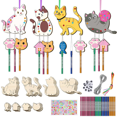 Wind chime craft set for children