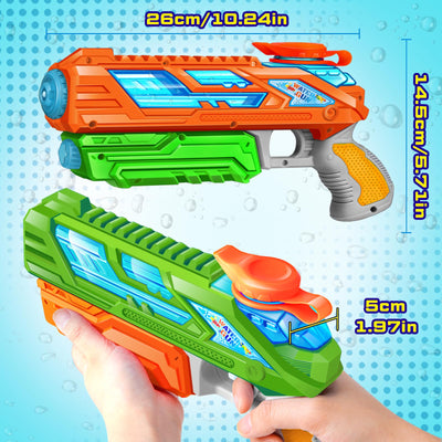 pack de 2 pistolets à eau pour enfants