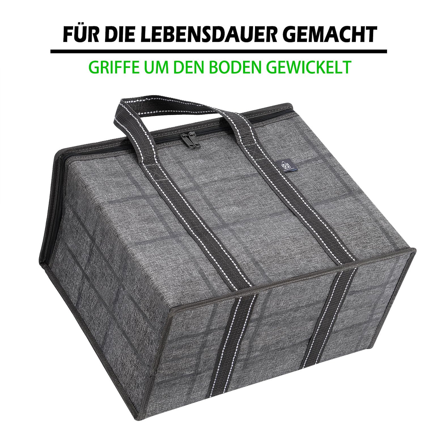 2 Stück Einkaufstasche Wiederverwendbare faltbare Kühltasche Einkaufskorb