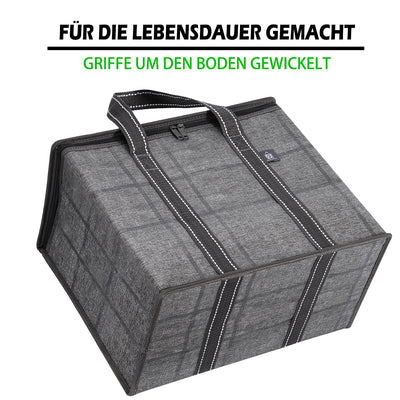 2 Stück Einkaufstasche Wiederverwendbare faltbare Kühltasche Einkaufskorb