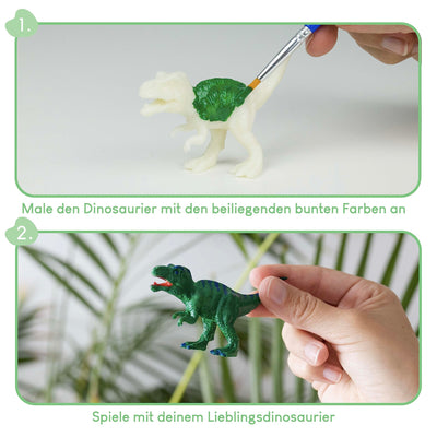 Dinosaur giveaway for children's birthday party, coloring set