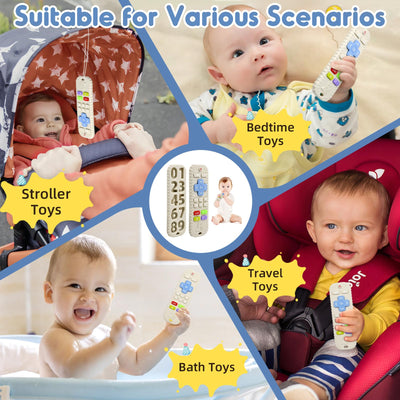 Anneaux de dentition, aide à la dentition télécommandée pour les bébés et les jeunes enfants