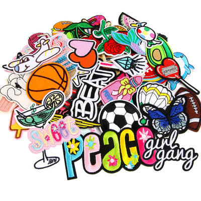 60 Pièces de Patchs pour le repassage DIY