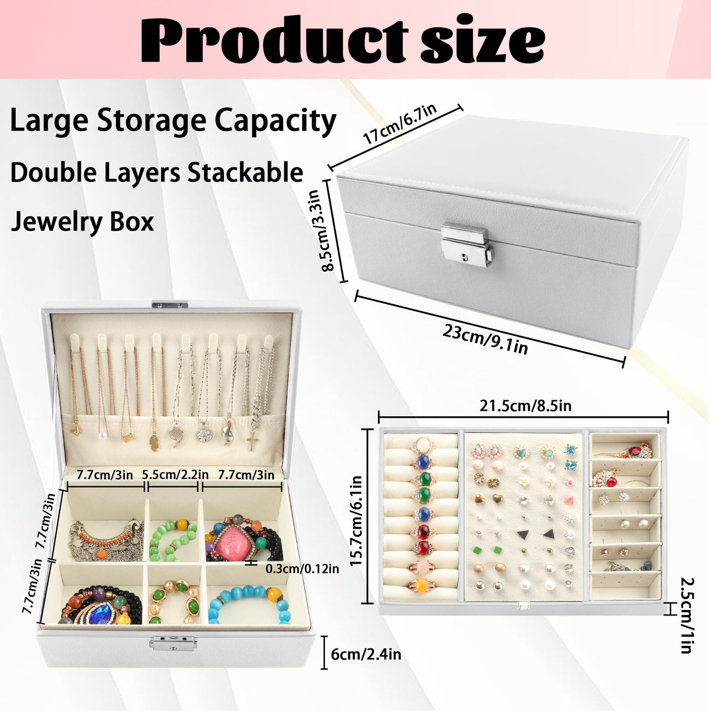jewelry boxes with keys