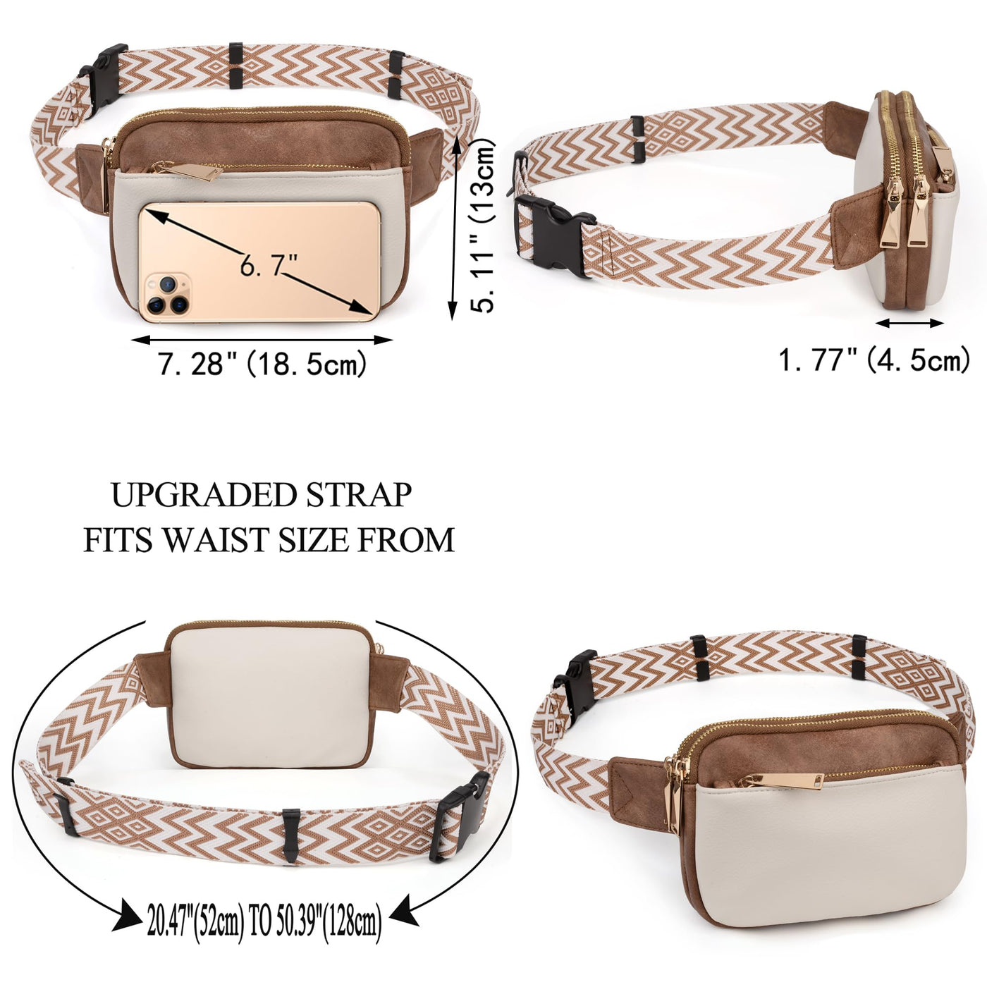 Waterproof Nylon Waist Bag