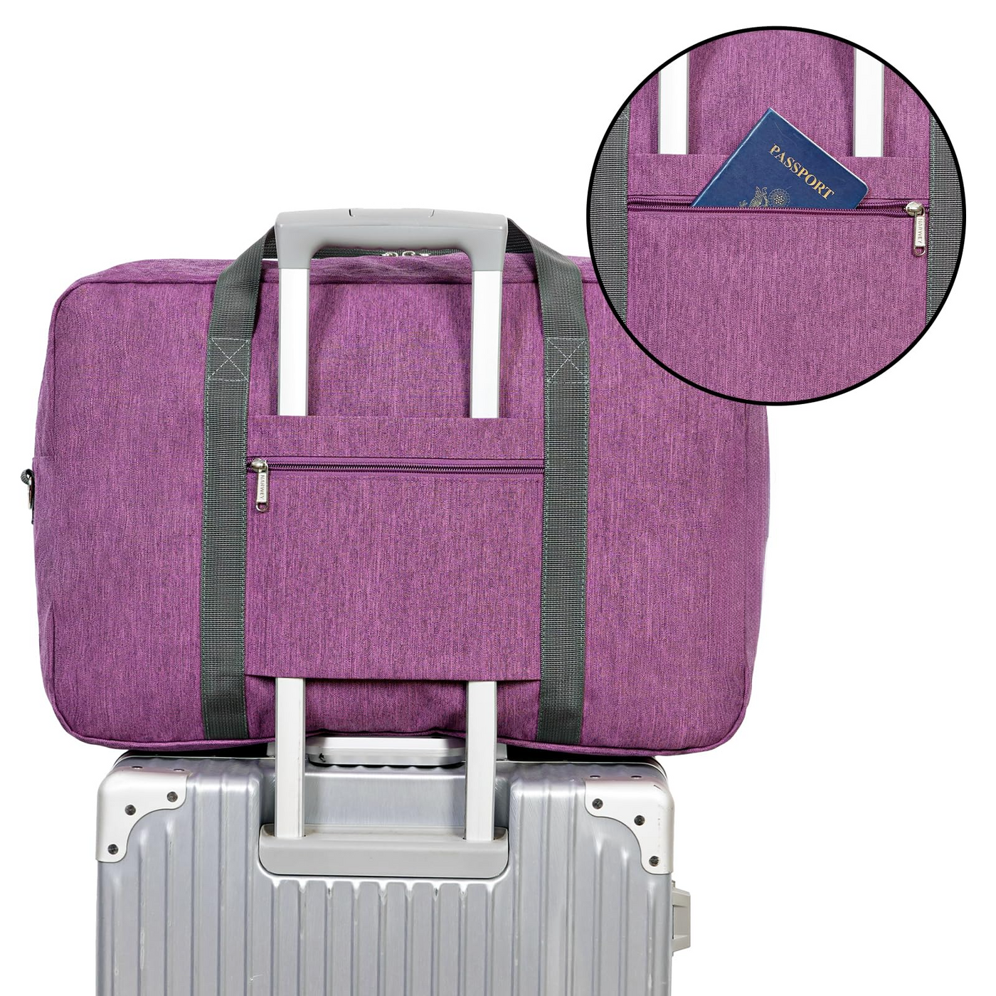 Hand luggage bag for airplane Foldable travel bag