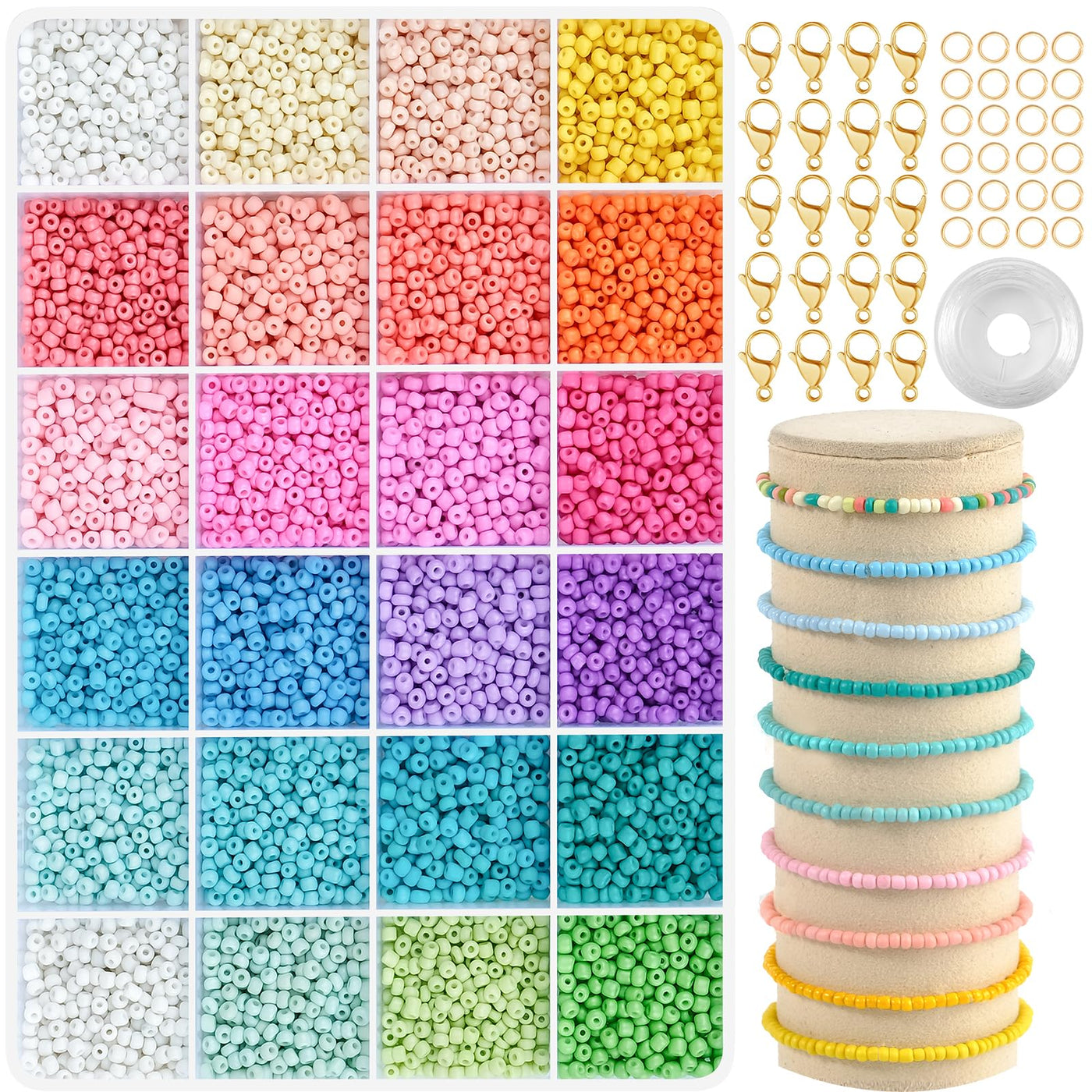 Mini Perlenset Charm Kit für DIY Bracelet Making Kit