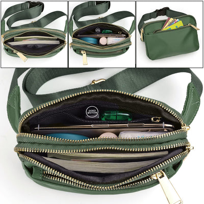 Sac de Taille en Nylon Imperméable