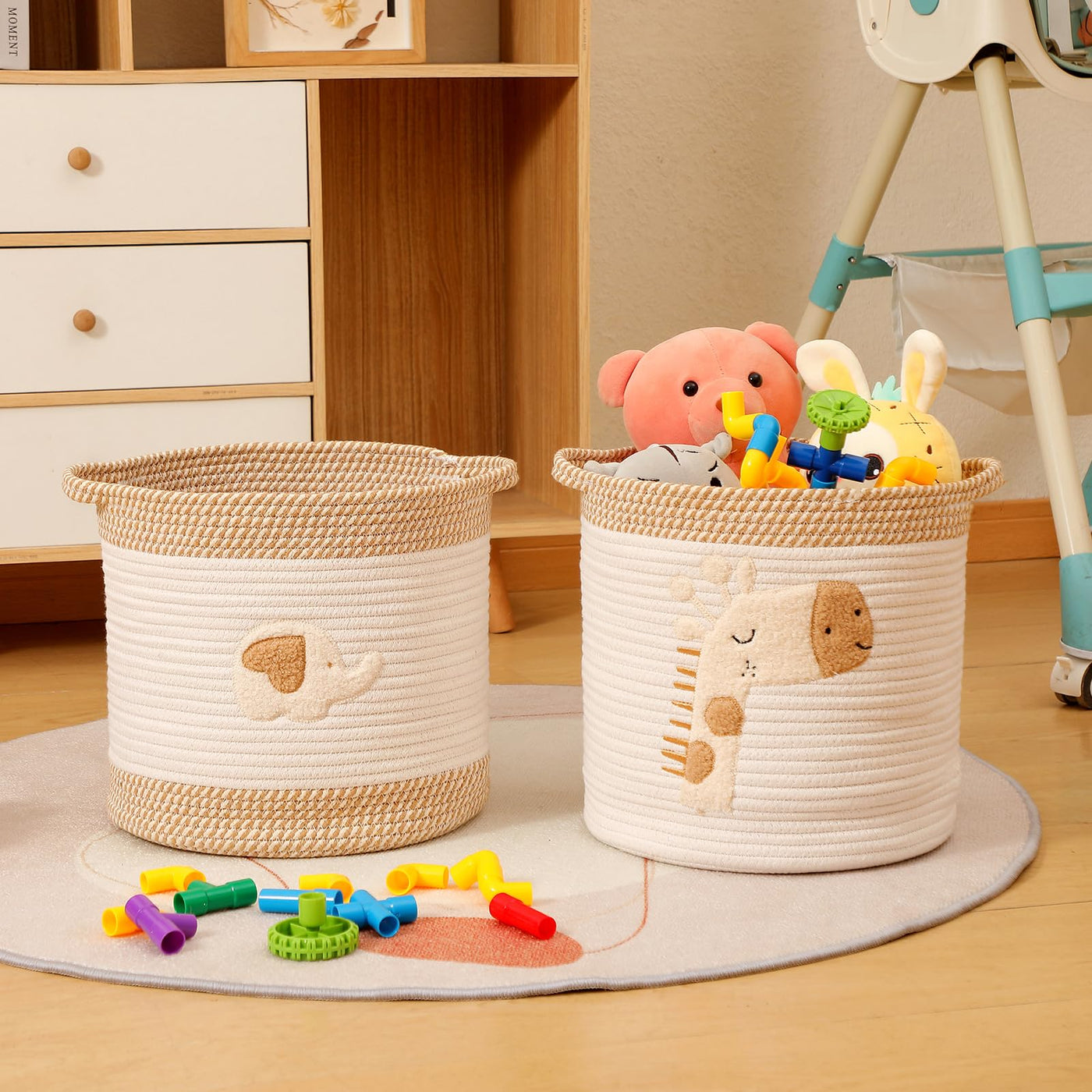Storage basket for babies Children's organizer