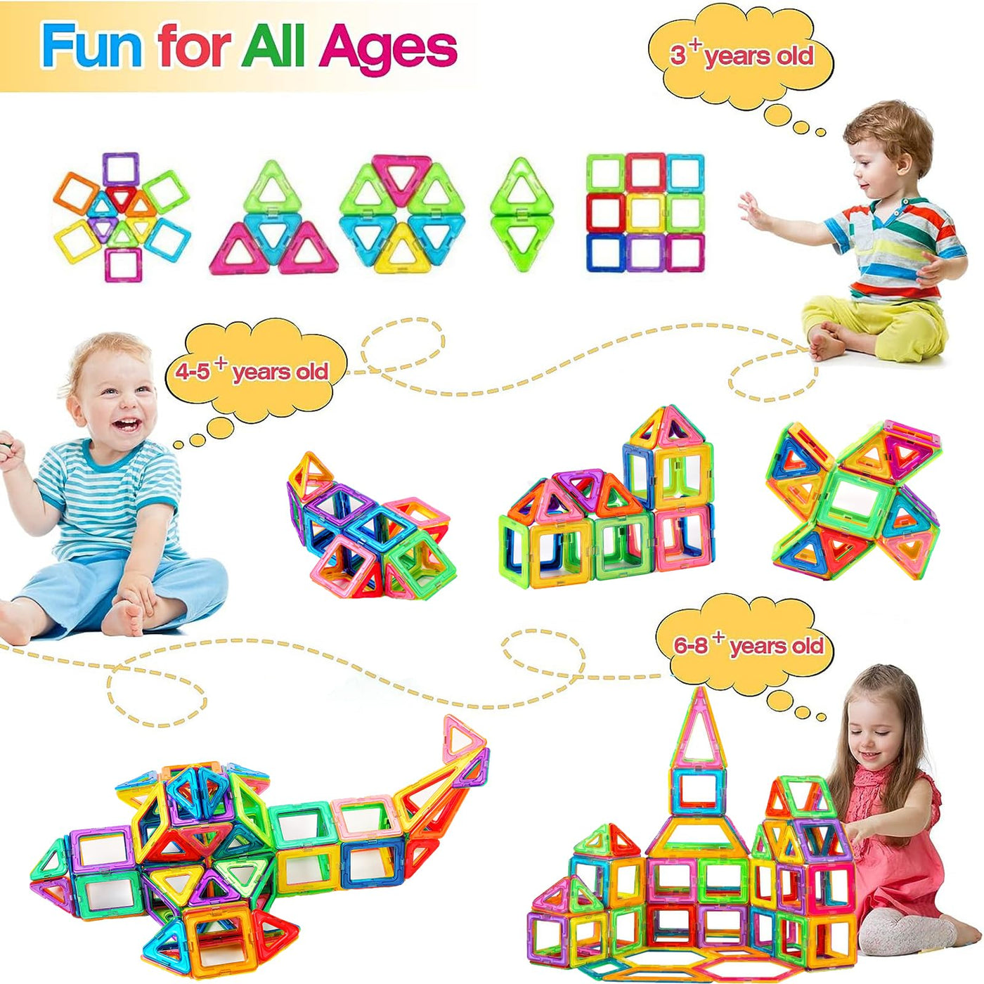 Mini-blocs de construction magnétiques,Blocs de construction magnétiques