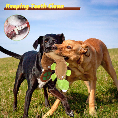 Jouet Interactif pour Chien Grinçant-Entraînement de l'Instinct de Recherche de Nourriture, Soulagement du Stress de l'Intelligence Ennui - Pour les Grands, Moyens et Petits Chiens