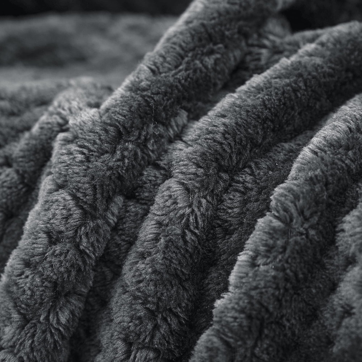 Couverture douillette Couverture en polaire super douce et chaude pour le canapé et le lit avec motif gaufré, couverture douillette et confortable