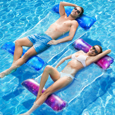 Accessoires de piscine à Matelas Pneumatique 2pcs, hamac aquatique
