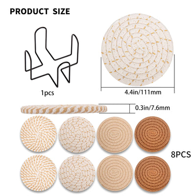 Dessous de verre avec supports