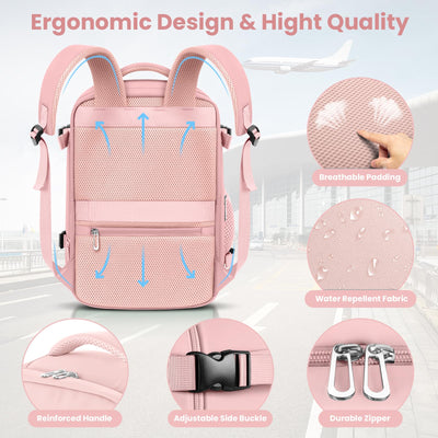 Hand Luggage Airplane Travel Backpack, Hand Luggage Backpack