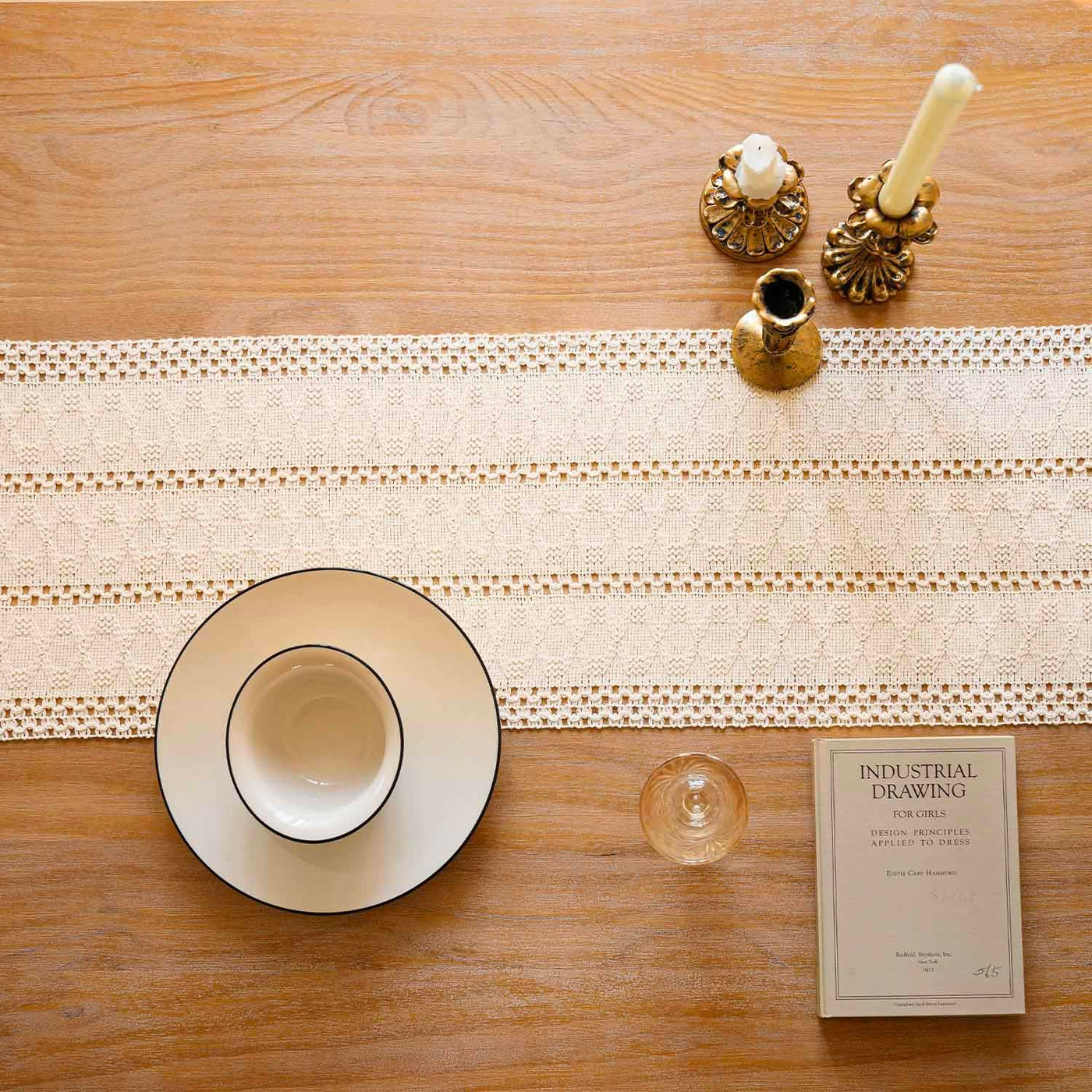 Chemin de Table Boho Macramé