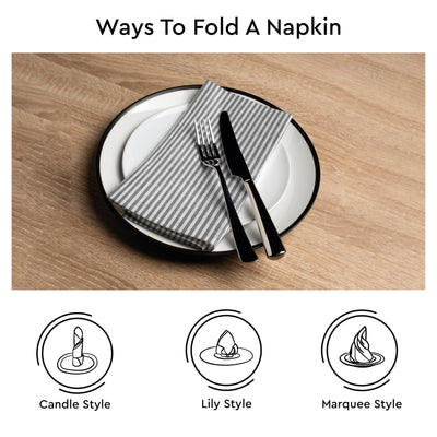 Dining table napkins set of 6