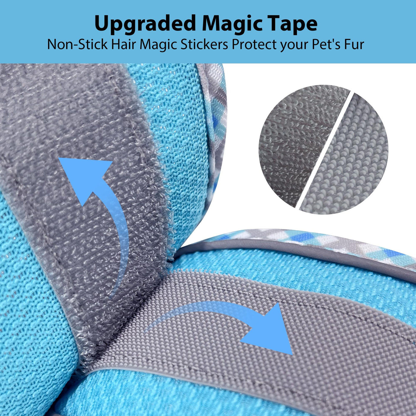 Vest for all weather, reflective pet tableware