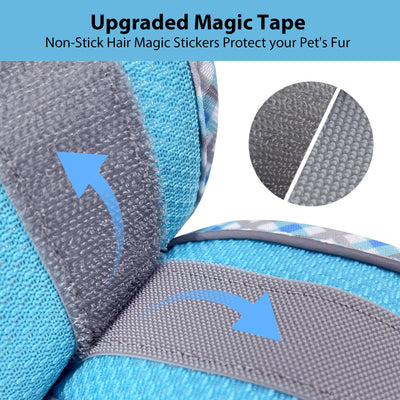 Vest for all weather, reflective pet tableware