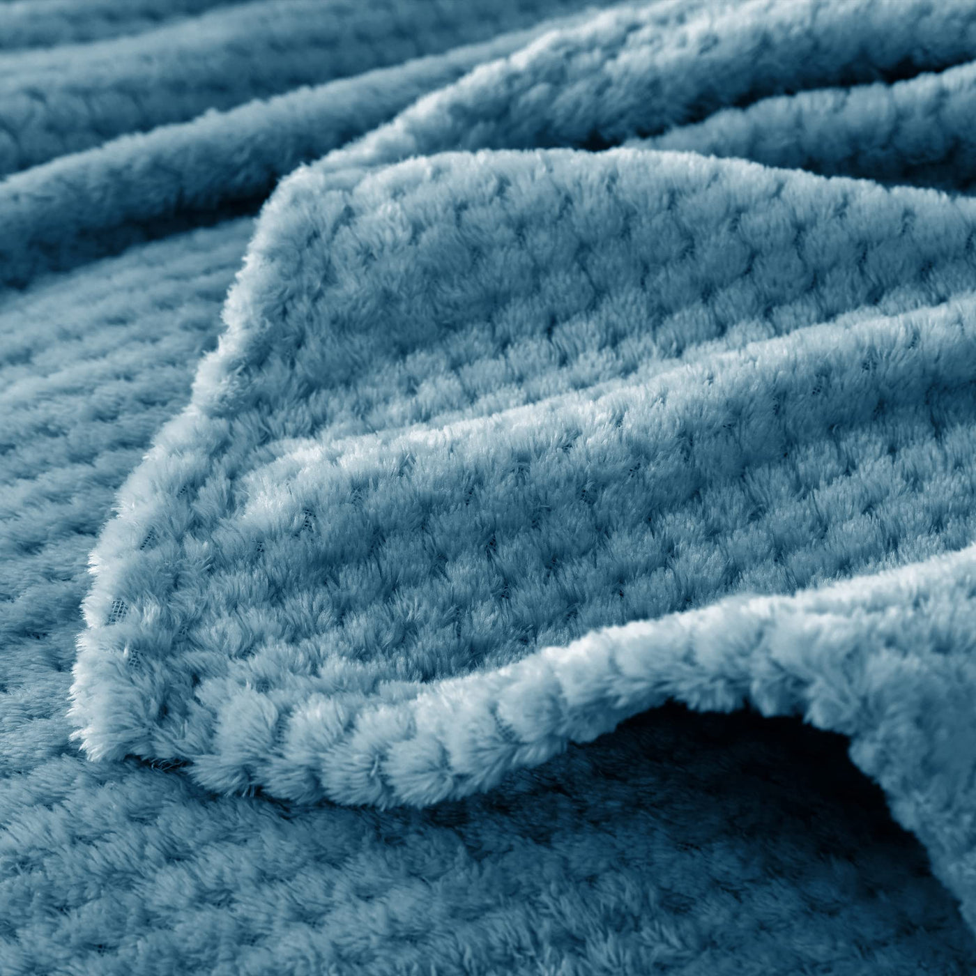 Couverture douillette Couverture en polaire super douce et chaude pour le canapé et le lit avec motif gaufré, couverture douillette et confortable