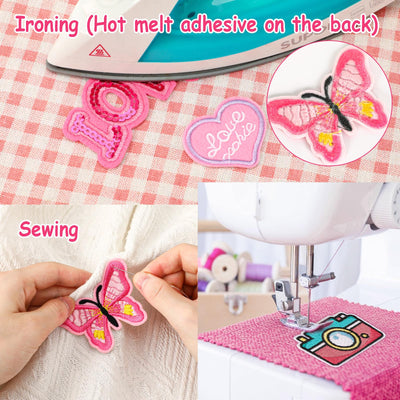 60 Pièces de Patchs pour le repassage DIY