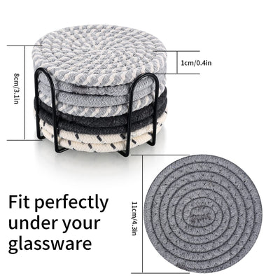 Dessous de verre avec supports