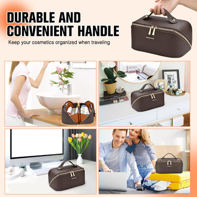 Cosmetic Bag Portable Travel Make-up Bag with Large Capacity Waterproof Organize