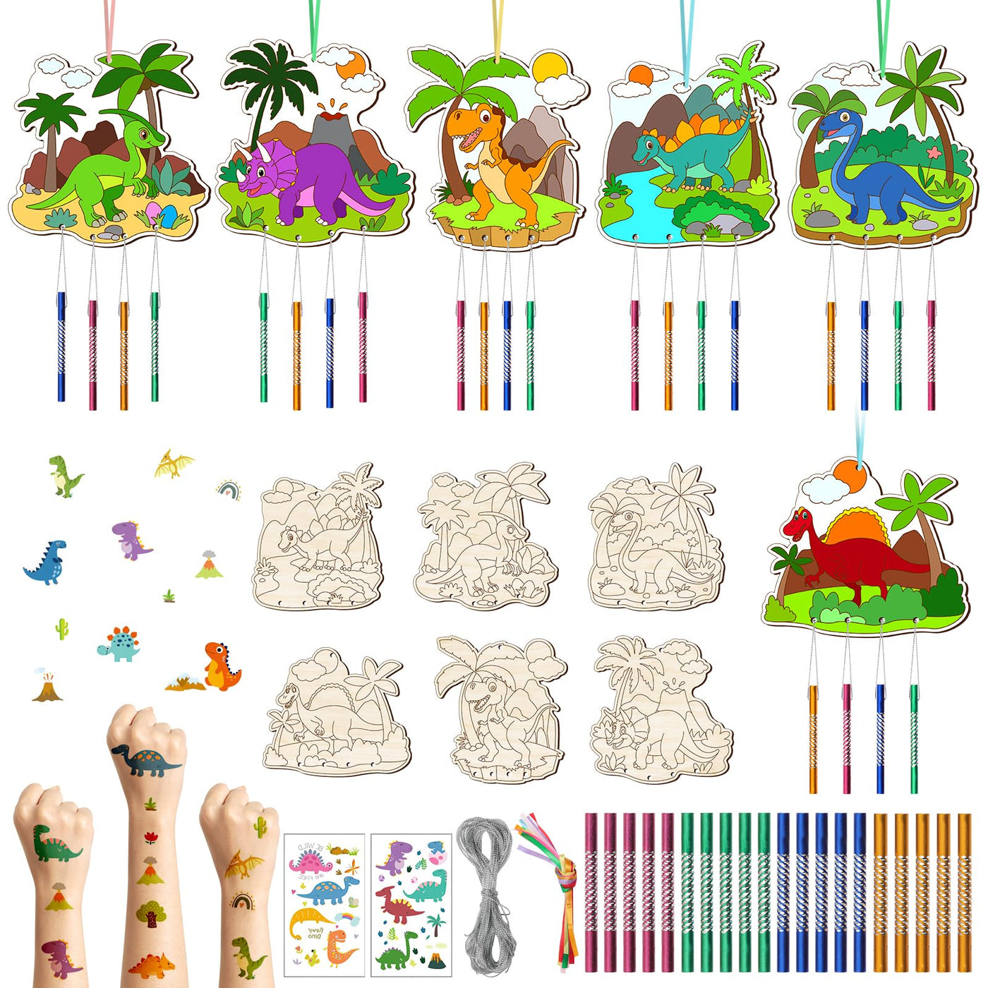 Wind chime craft set for children