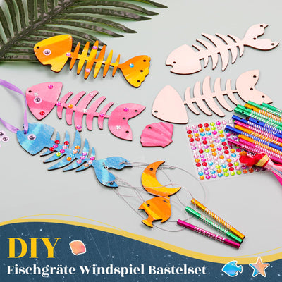 Wind chime craft set for children