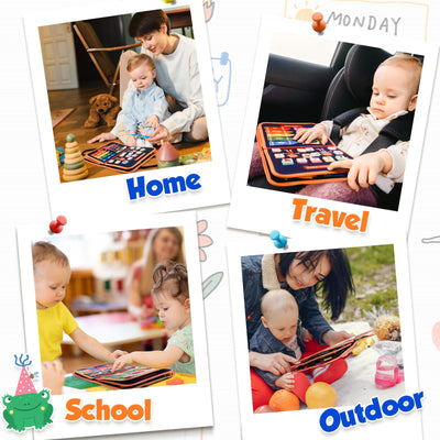 Tableau d'éveil, livre silencieux, cadeaux jouets