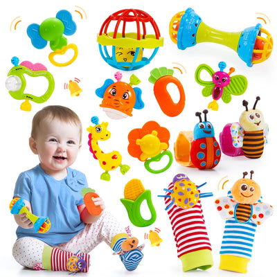 Lot de 14 hochets Jouets pour bébés Bébé