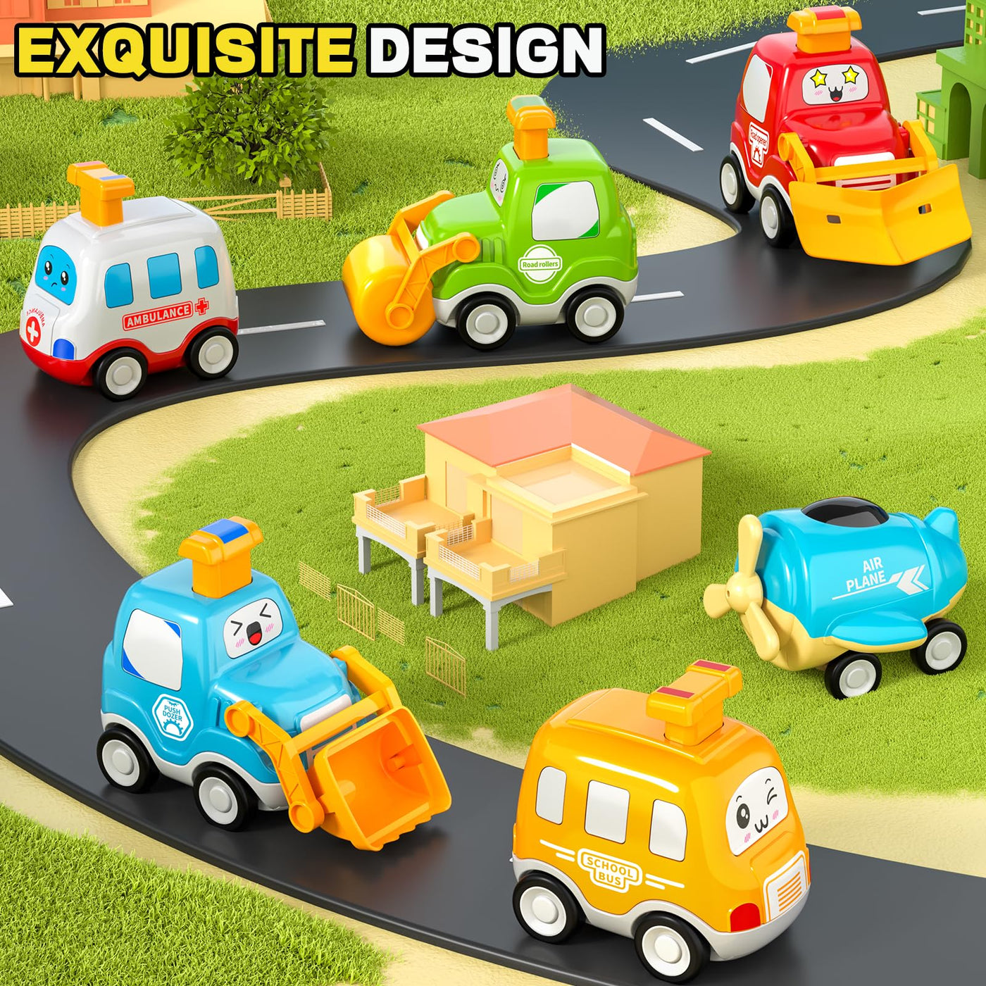 Toy cars for withdrawal for toddlers