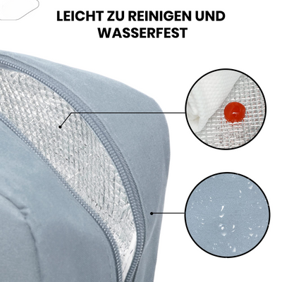 Kühltasche, Lunchbag, Thermotasche mit Folienfutter, isolierte Lunchbag