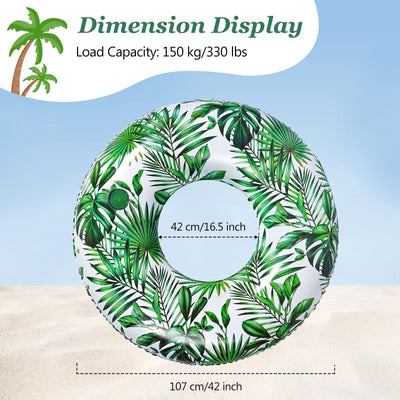 Anneaux flottants avec poignées pour adultes, gonflables