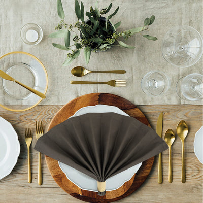 Pack of 12 oversized dinner napkins