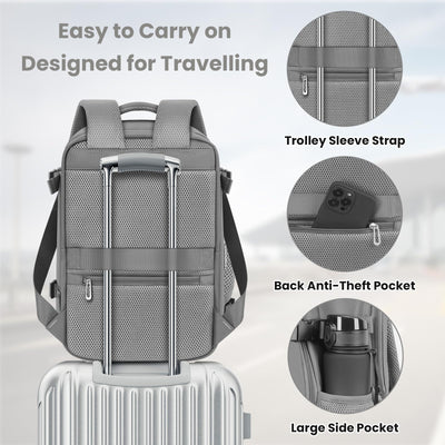 Hand Luggage Airplane Travel Backpack, Hand Luggage Backpack