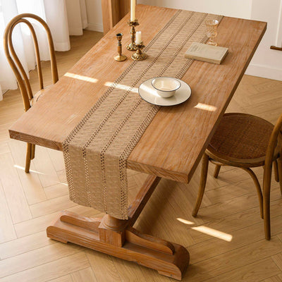 Chemin de Table Boho Macramé